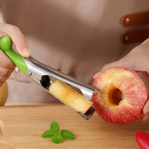 Éplucheur de fruits multifonctionnel en acier inoxydable avec poignée, facile à nettoyer, pour une utilisation en <span class=keywords><strong>cuisine</strong></span>, fabriqué en plastique durable - Product Image 4