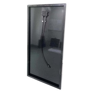 Panel Solar HJT Shingled de 200W Totalmente Negro, Celda Solar Bifacial de Heterojunción de Media Celda, Precio - Product Image 2