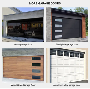 <span class=keywords><strong>Porte</strong></span> de garage <span class=keywords><strong>sectionnelle</strong></span> en verre moderne de petite <span class=keywords><strong>porte</strong></span> d'entrée 16x7 portes de garage pliantes coulissantes <span class=keywords><strong>avec</strong></span> portail piétonnier - Product Image 4
