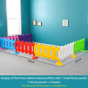 Clôture pour bébé Parc pour bébé Enclos de sécurité pour tout-petits Matériel PP Écologique Base antidérapante pour l'école et la maison - Product Image 2
