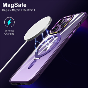 Designer à la mode charge dur coloré magnétique sûr porte-anneau étui de téléphone portable pour <span class=keywords><strong>iPhpne</strong></span> 11 <span class=keywords><strong>12</strong></span> 13 14 15 16 Pro Max couverture - Product Image 5