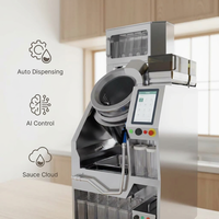 Restaurantkwaliteit automatische wokmachine, intelligente kookrobot voor gestandaardiseerde smaak en hoge efficiëntie