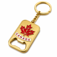 Porte-clés personnalisé en gros de l'usine de Toronto, en forme de cœur, en émail souple, en métal, souvenir du Canada, Tour de la CN, feuille d'érable, cadeau touristique