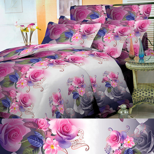 Tessuto in microfibra spazzolato marrone <span class=keywords><strong>grande</strong></span> motivo floreale 3d tessuto lenzuolo disperso rotolo stampato in cina - Product Image 6