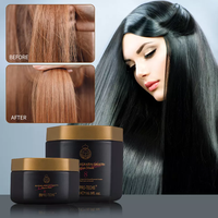 Masque de réparation en profondeur pour cheveux, collagène, protéine, traitement brésilien à la kératine, hydratation des cheveux, marque privée, kératine