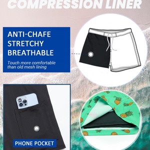 Shorts de Baño Estilo Retro Vintage, Trajes de Baño con Bolsillos, Bikinis Elegantes, Ropa de Playa - Product Image 6