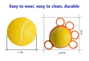Tay Grip bóng thiết bị tập thể dục ngón tay thực hành liệt nửa người tập thể dục sức mạnh cơ bắp cao su phục hồi chức năng đào tạo Gripper - Product Image 2