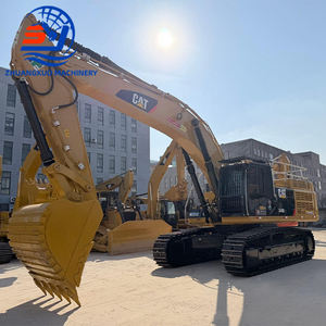 Prix exclusif 2024, 49 tonnes, godet de 3,2 m, pelle rétrocaveuse sur chenilles Caterpillar CAT349D2L d'occasion, économie de carburant, pas d'usure anormale - Product Image 1