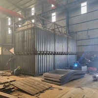Silos Orizzontali Mobili per Cemento Adatti per Stazioni di Miscelazione del Calcestruzzo, Serbatoi Portatili Personalizzati per lo Stoccaggio del Cemento