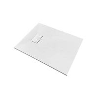 Pierre personnalisée Smc Base de douche de salle de bain Odm poêle de douche rectangulaire Piatti douchette avec motif de pierre