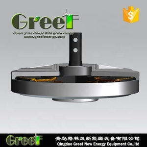 Generador de Imán de Flujo Axial sin Núcleo PMG 5KW 100RPM - Product Image 3