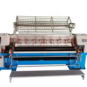 Mesin quilting multi jarum jahit motor servo model baru kecepatan tinggi penjualan laris untuk matras tempat tidur buatan Tiongkok