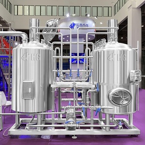 Équipement de brasserie commerciale 500L 5BBL en acier inoxydable SS304, système de brassage clé en main professionnel 5HL pour microbrasserie artisanale et brasserie-restaurant - Product Image 6
