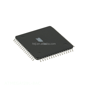 ชิ้นส่วนอิเล็กทรอนิกส์แบบฝังช่องผู้ผลิต ATMEGA128L-8AC 64 TQFP - Product Image 1