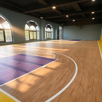 Rouleaux de revêtement de sol PVC Runsure : Solution de pose rapide et sûre pour l'entraînement de volley-ball, faible teneur en COV, vente chaude au Vietnam, prix de gros usine