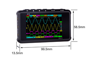 Dso203 mise à niveau Ds213 4 canaux 100 ms/s Mini Dso213 Oscilloscope numérique Portable professionnel Dso 213 - Product Image 2
