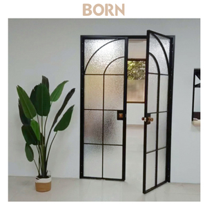 <span class=keywords><strong>BRON</strong></span> di lusso T09 doppia porta d'ingresso elegante in acciaio Design moderno in ottone strisce di casa anteriore di lusso porta d'ingresso anteriore - Product Image 4