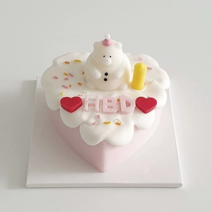 แม่พิมพ์<span class=keywords><strong>เทียน</strong></span><span class=keywords><strong>หอม</strong></span>รูปหมีขนาดเล็กพร้อมฝาปิด สไตล์เกาหลี ตกแต่งสวยงามแบบอินสตาแกรม แม่พิมพ์ซิลิโคนสำหรับอบเค้ก - Product Image 4