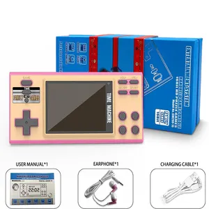Mini console de jeu portable GW200-16 Écran de 3.0 pouces Poche portable de style rétro Cadeau pour enfants