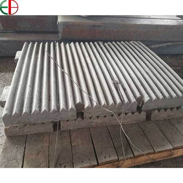 Fixed Jaw Plate with Manganese ForJaw Crusher Spare Parts