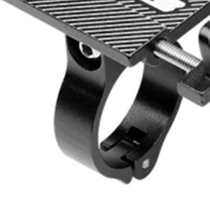 Soporte metálico para teléfono con ancho ajustable, amplia compatibilidad, modelos no seleccionables - Negro/Rojo S00112-Negro - Product Image 4