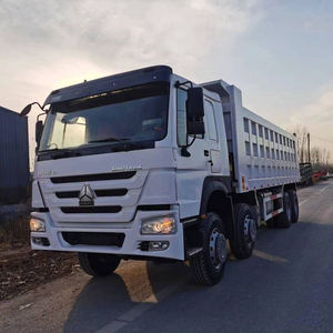 Envío Gratis Camión Volquete HOWO 371 Usado/Nuevo 6X4 8X4 40 Metros Cúbicos 50 Toneladas con Volante a la Izquierda y Motor Diésel - Product Image 1
