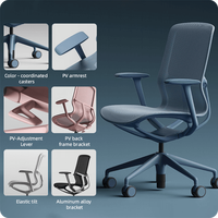 Chaise de bureau de direction de luxe - Ergonomique, hauteur réglable, base en alliage d'aluminium, design pivotant, orthopédique moderne, qualité supérieure