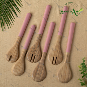 ชุดเครื่องใช้บนโต๊ะอาหารไม้ไผ่สำหรับห้องครัวรับประทานอาหารทำความสะอาดง่ายเรียบ - Product Image 6