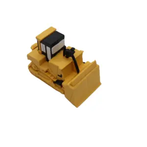 Fabrieksvervaardiging 3D Bulldozer Usb 'S, Aangepaste Logo Flash Drive, Bulldozer Usb Stick