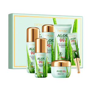 Lot de 6 Produits de Soin à l'<span class=keywords><strong>Aloe</strong></span> <span class=keywords><strong>Vera</strong></span> en Gros – Kit Facial Doux Hydratant et Éclaircissant pour Revendeurs - Product Image 5