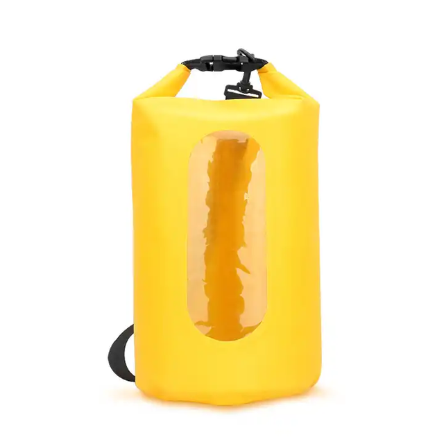 Oem Transparent Window Ocean Pack 10l 20l 30l Multi Capacity Waterproof Dry Bag for Outdoor