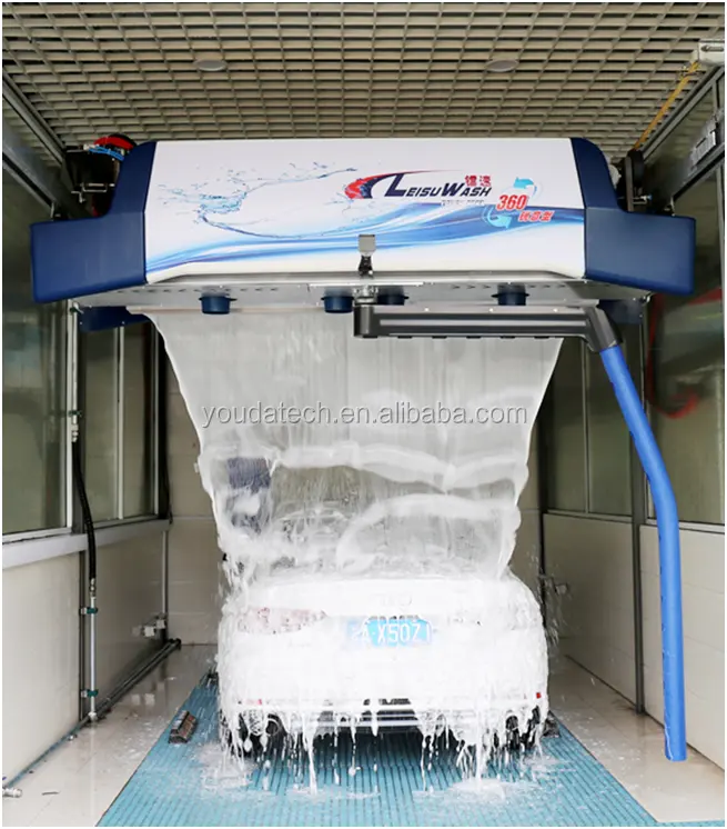 Fabrika fiyat 360 otomatik fotoselli araba yıkama makinesi dokunmatik ücretsiz