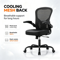 Silla Moderna para Sala de Estar, Diseño Ergonómico, Soporte Lumbar Ajustable, Respaldo Giratorio Ligero, Asiento Cómodo, Ecológica, para Hotel