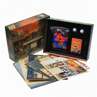 2026 Jeu de société populaire avec cartes en papier, Thème : Monde souterrain mécanique, Bassin de rivière inférieur, Mao Lin Yuan Ji, Table Tour, Stratégie anglaise
