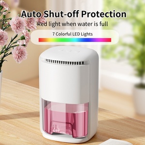 Nuovo Deumidificatore Portatile per Casa 1L, Deumidificatore per Ambienti con Spegnimento Automatico a Pieno Riempimento e Auto-Sbrinamento - Product Image 5