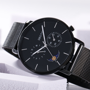 2020 Quartz homme Logo personnalisé étanche quantité minimale de commande bas marque privée minimaliste haut de gamme montres de mode hommes marque de luxe montre-bracelet - Product Image 3