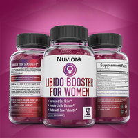Gummies pour le soutien immunitaire et la libido féminine, marque privée OEM, fabrication en usine, 60 gummies pour adultes, non destiné aux adolescents, énergie
