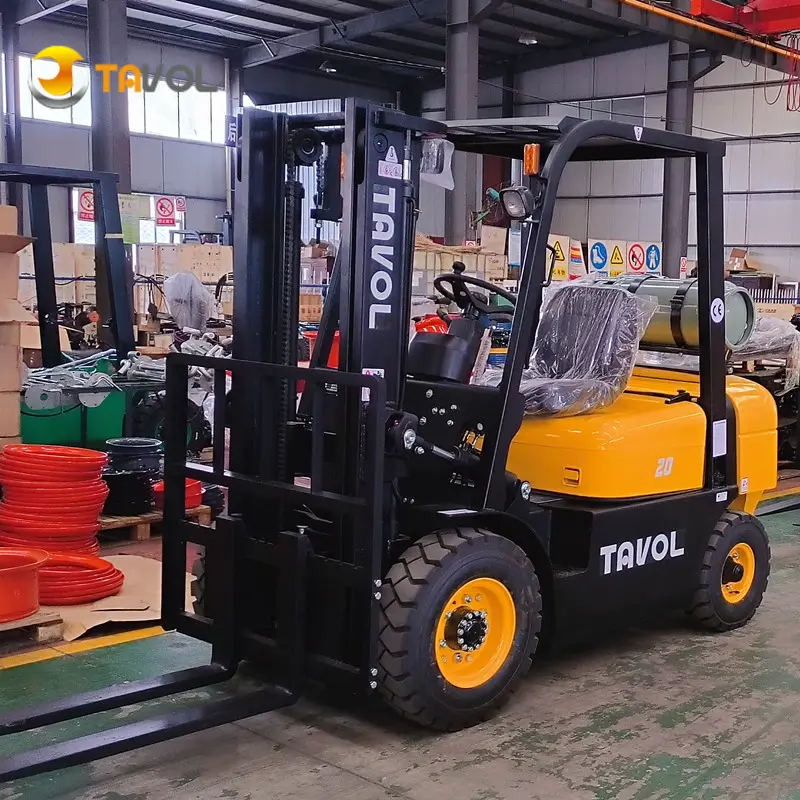 Çin en iyi forklift tedarikçisi LPG montacarga 2.5 Ton 3 Ton 3.5 Ton LPG gaz benzinli benzinli Forklift ile japonya motor