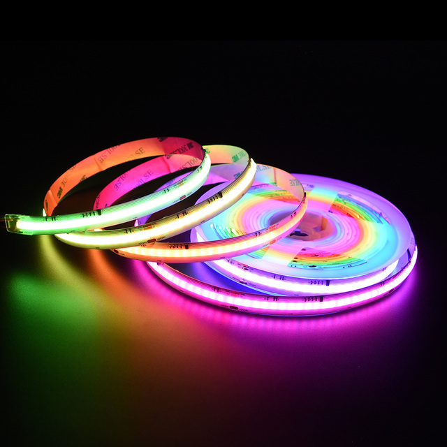 Addressable WS2811 630leds/m Smart Led Strip RGB Cob Dream Color LED Strip