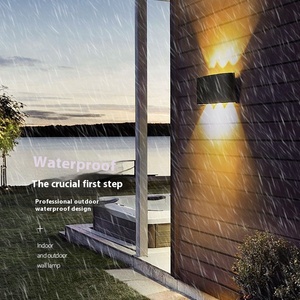 Super luminoso 6W telescopio in alluminio LED lampada da parete esterna impermeabile a doppia testa <span class=keywords><strong>per</strong></span> soggiorno camera da letto parete esterna - Product Image 3