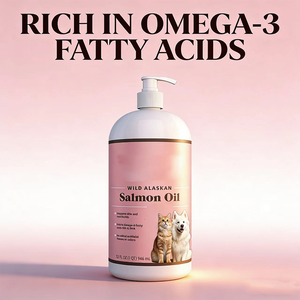 <span class=keywords><strong>Aceite</strong></span> <span class=keywords><strong>de</strong></span> Pescado <span class=keywords><strong>de</strong></span> Salmón y Pollock Silvestre <span class=keywords><strong>de</strong></span> Alaska, Omega 3, para la Salud <span class=keywords><strong>de</strong></span> la Piel, Articulaciones y Sistema Inmunológico, Grado Humano Puro, EPA DHA, para Gatos - Product Image 3