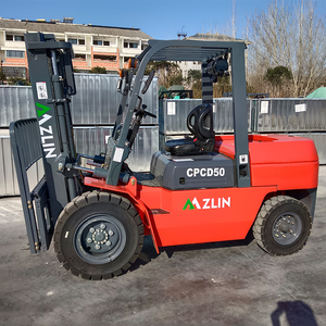 รถยกไฟฟ้าแบบพกพาจีน CPCD50 รถยก 5 ตัน ZLIN รถยกดีเซลราคาถูกสำหรับขาย - Product Image 1