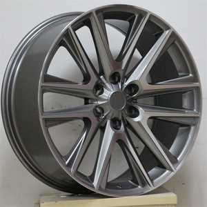 Flrocky Brook Beadlock Design 17X9 18X9 pouces jante de roue voiture de tourisme jante en alliage noir mat 5 6 trous - Product Image 4