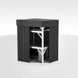 LBTEK SCW1810-HPR Cortina de Protección contra la Luz, Plataforma Óptica, Marco para Instrumentos de Cámara Oscura, Perfil de Aluminio, Recinto de Laboratorio - Product Image 4