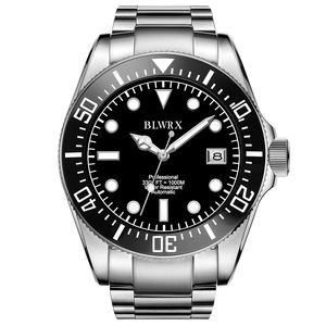 Reloj Deportivo de Buceo Profesional para Hombre BLWRX de 43 mm, Automático, 1000 m, Acero Inoxidable, Hebilla Extensible, Sin Clonación, Hecho en China - Product Image 6