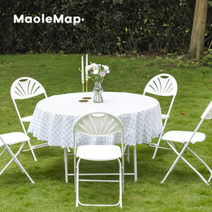 Vườn Gấp ghế ngoài trời mesas Y sillas Para eventos sillas xách tay plasticas Salon De Jardin tiệc ghế và bảng - Product Image 3
