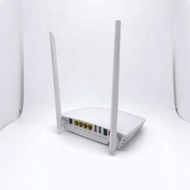 GM630 ONU Factory Cheap Price Dual Band WiFi 5 Optical Network Unit  FTTH/FTTB/FTTX 4GE+1TEL+2USB Fiber Optic Equipment  Router