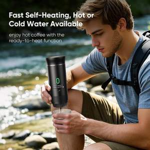 Cafetera Espresso Portátil Autocalentable de 20 Bares, Cafetera 3 en 1 para Cápsulas, Café Molido, USB C, Cafetera Espresso de Viaje - Product Image 4