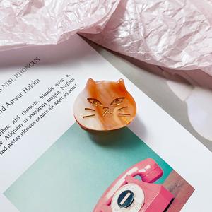 Mignon Mini Chat Acétate Pinces À Cheveux Animal Cheveux <span class=keywords><strong>Griffe</strong></span> Accessoires à Vendre - Product Image 6