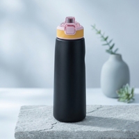 Bouteille d'eau isotherme parfumée, vente en gros directe usine, logo personnalisé, qualité alimentaire sans BPA, pour l'école, le bureau, le sport